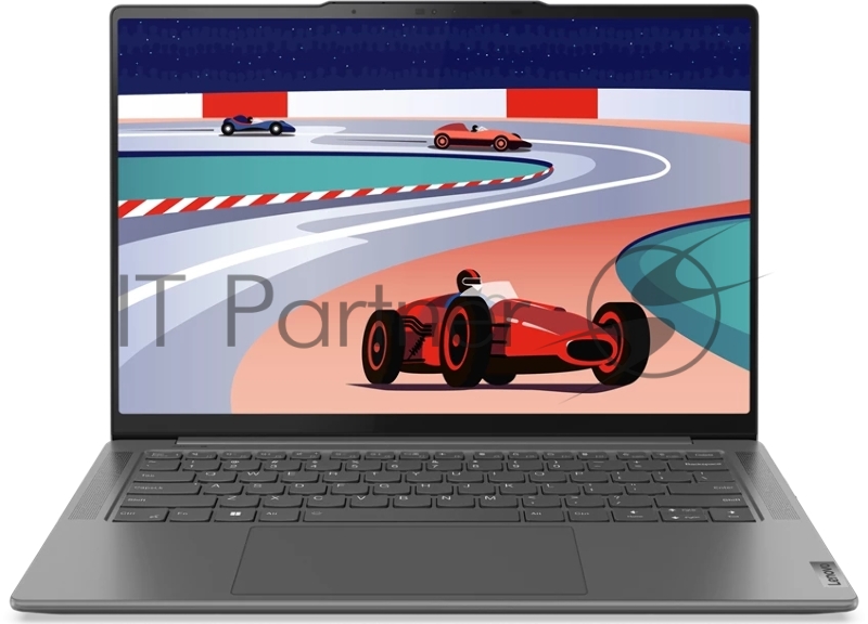 Ноутбук Lenovo Yoga Pro 7 14AHP9 14.5(3072x1920 IPS)/AMD Ryzen 7 8845HS(3.8Ghz)/16384Mb/1024SSD Radeon 780M/Cam/BT/WiFi/73WHr/war 1y/1.49kg/luna grey/Win11Home + 140W, RU kbd