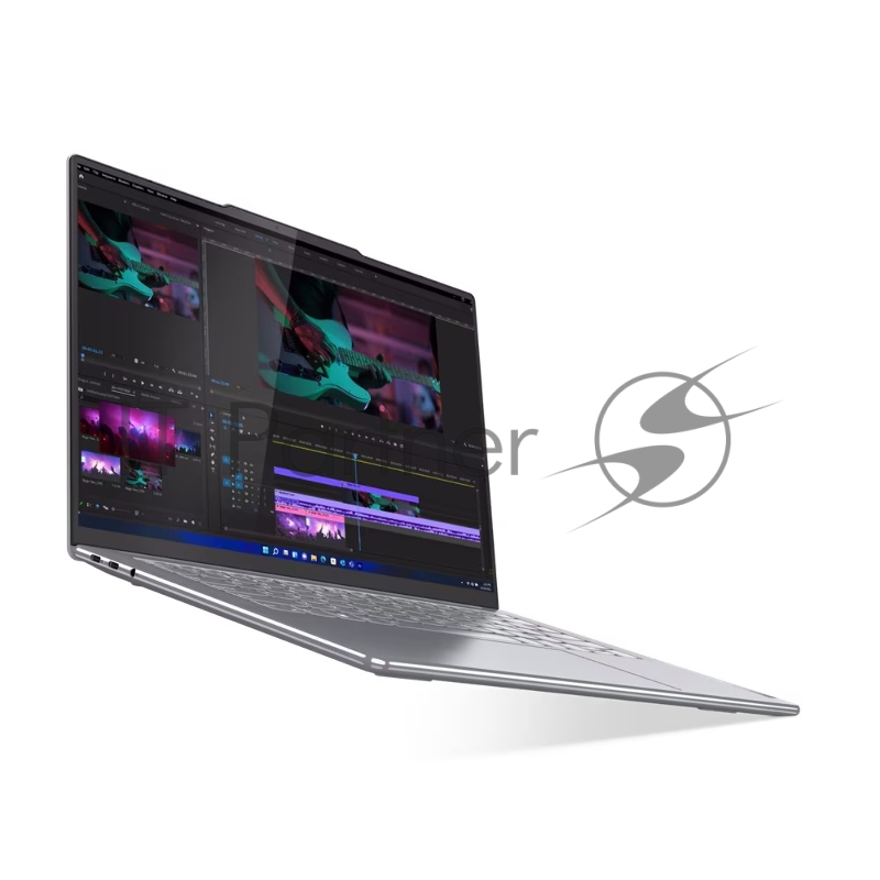 Ноутбук Lenovo Yoga Slim 7 14APU8 14.5(2944x1840 OLED)/AMD Ryzen 7 7840S(3.8Ghz)/16384Mb/512SSDGb Radeon 780M/Cam/BT/WiFi/70WHr/war 1y/1.28kg/misty grey/Win11Home + 65W, RU kbd