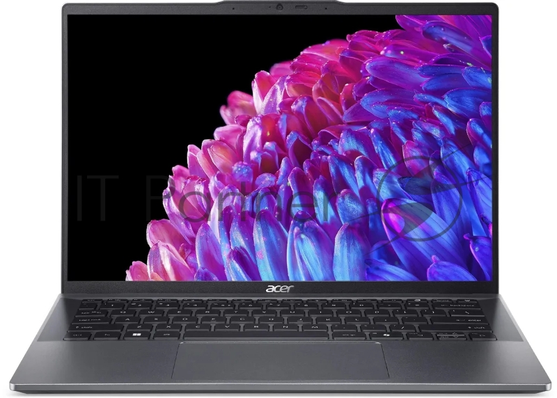 Ноутбук Acer Swift Go 14 SFG14-63-R8U9 Ryzen 5 8645HS 16Gb SSD1Tb AMD Radeon 14 OLED 2.8K (2880x1800) Windows 11 Home metall WiFi BT Cam (NX.KTSCD.002)