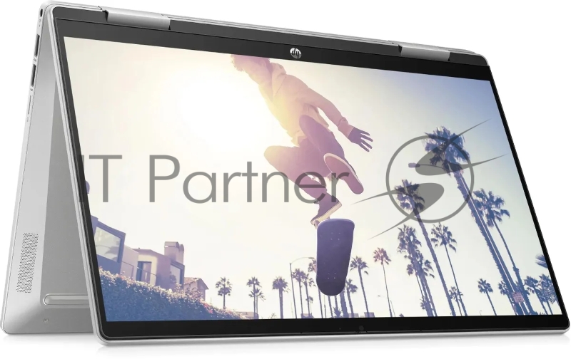 Ноутбук HP Pavilion x360 14-ek2005ci Core 5 120U 16Gb SSD512Gb Intel Graphics 14 IPS Touch FHD (1920x1080) Free DOS silver WiFi BT Cam (A16JVEA)