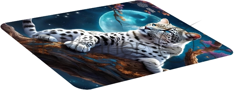 Коврик для мыши Cactus Snow Leopard 400x300x3мм (CS-MP-PRO16XL)