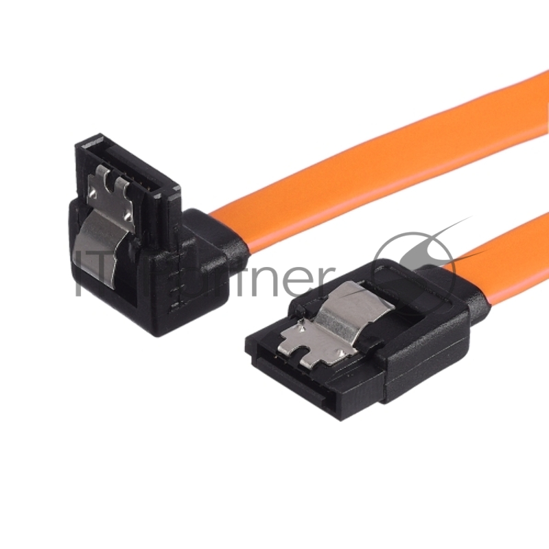 Кабель а/в GOPOWER Длина 0.5 м Разъёмы SATA (m)-SATA (m) Цвет черный / оранжевый 00-00029042