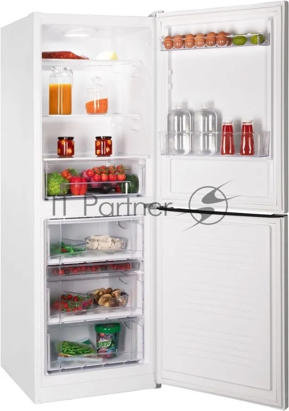 Холодильник Nordfrost NRB 151 W белый двухкамерный 170/115 л морозилка снизу