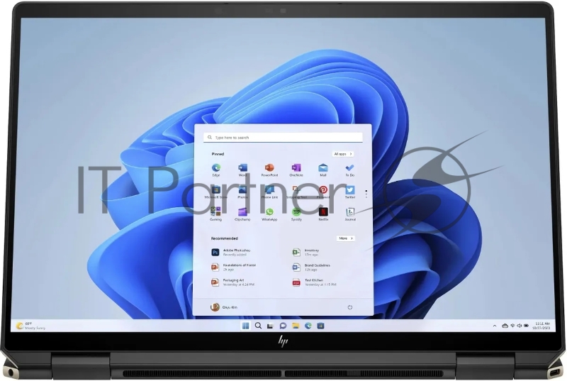 Ноутбук HP Spectre x360 14-eu0003ci Core Ultra 7 155H 16Gb SSD1Tb Intel Arc 14 OLED Touch 2.8K (2880x1800) Windows 11 Home black WiFi BT Cam (A19GJEA)