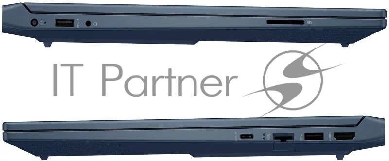 Ноутбук HP Victus 15-fb2001ci Ryzen 7 8845HS 16Gb SSD1Tb NVIDIA GeForce RTX4050 6Gb 15.6 IPS FHD (1920x1080) Free DOS blue WiFi BT Cam (A1WD4EA)