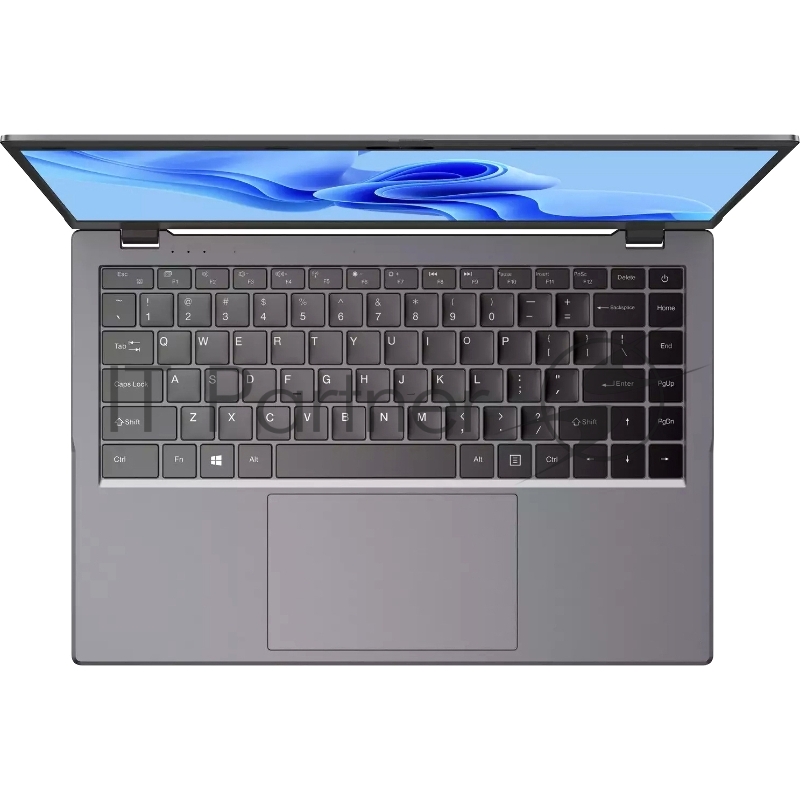 Ноутбук CHUWI GemiBook Xpro 14.1(1920x1080 IPS)/Intel N100(0.8Ghz)/16384Mb/256SSDGb/ UHD Graphics/Cam/BT/WiFi/38WHr/war 1y/1.46kg/Grey/Win11Home + мышь