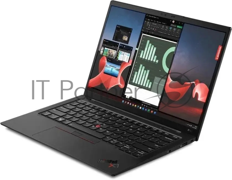 Ноутбук Lenovo ThinkPad X1 Carbon G11 Core i7 1365U 16Gb SSD1Tb Intel Iris Xe graphics 14 IPS 2.2K (2240x1400) noOS black WiFi BT Cam (21HNA0M0CD-N001)