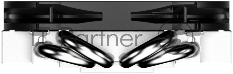 Кулер для процессора ID-COOLING IS-30A BLACK AMD AM5/AM4 низкопрофильный высота 30mm (36шт/кор, TDP 100W, PWM, 4 тепл.трубки прямого контакта, FAN 92mm) BOX