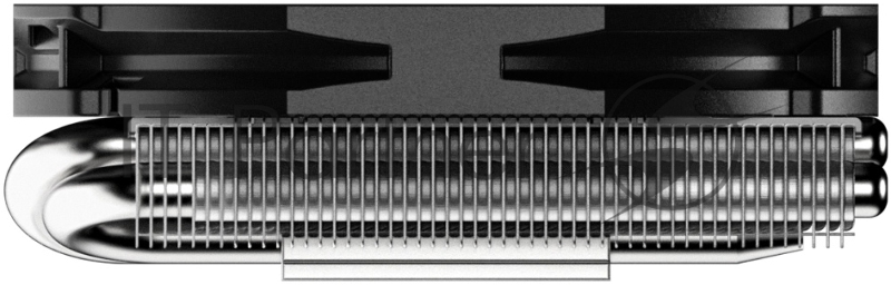 Кулер для процессора ID-COOLING IS-30A BLACK AMD AM5/AM4 низкопрофильный высота 30mm (36шт/кор, TDP 100W, PWM, 4 тепл.трубки прямого контакта, FAN 92mm) BOX