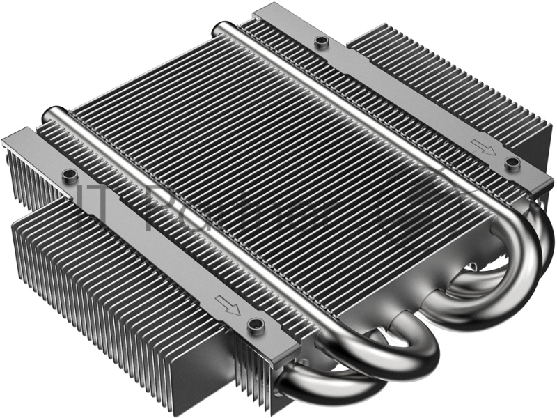 Кулер для процессора ID-COOLING IS-30A BLACK AMD AM5/AM4 низкопрофильный высота 30mm (36шт/кор, TDP 100W, PWM, 4 тепл.трубки прямого контакта, FAN 92mm) BOX