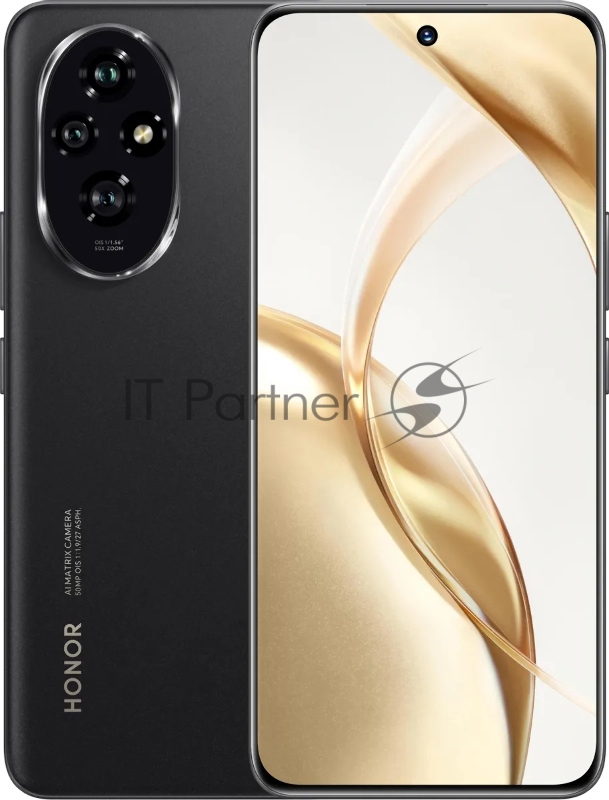 Мобильный телефон HONOR 200 8/256GB 5109BFKA BLACK HONOR