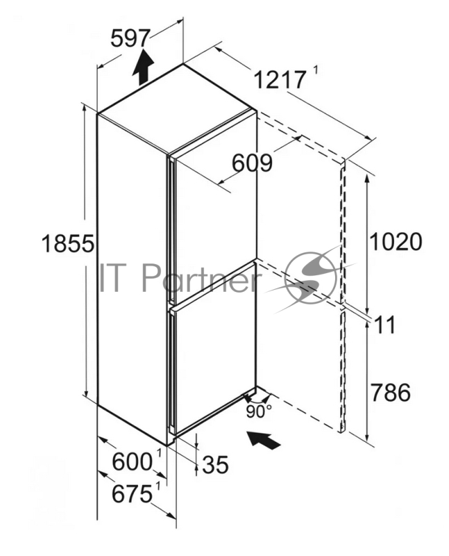 Холодильник LIEBHERR CBNC 5223-22 001