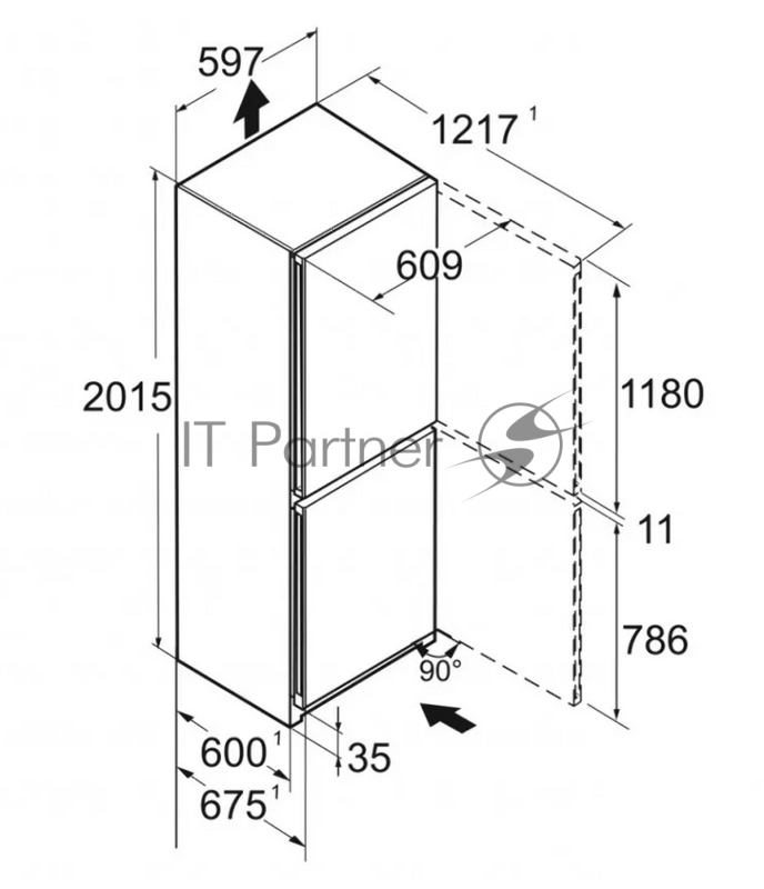 Холодильник LIEBHERR CNBDC 573I-22 001