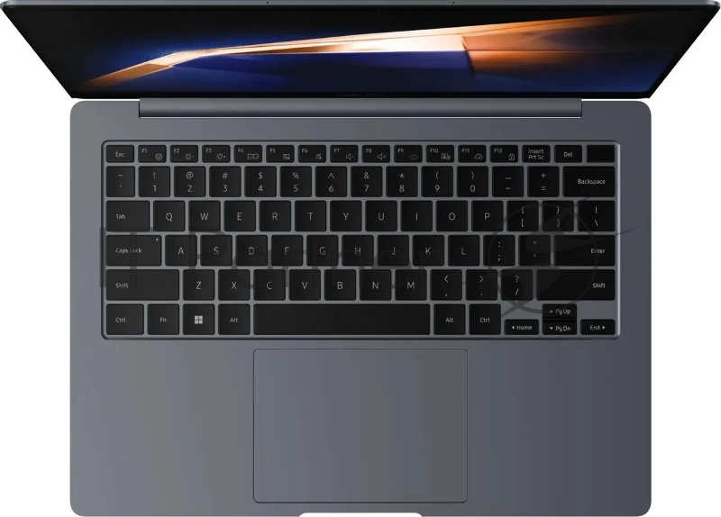 Ноутбук Samsung Galaxy Book 4 Pro NP940 Core Ultra 7 155H 16Gb SSD512Gb Intel Arc 14 AMOLED Touch 3K (2880x1800) Windows 11 Home English grey WiFi BT Cam (NP940XGK-KG2IN)