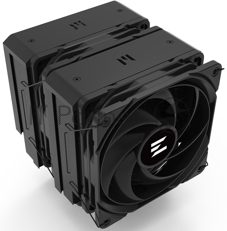 Кулер для процессора ZALMAN CNPS14X DUO BLACK, 2x120mm FANS, 6 HEAT PIPES, 4-PIN PWM, 600-2000 RPM, 29,7 DBA MAX, HYDRO BEARING, FULL SOCKET SUPPORT