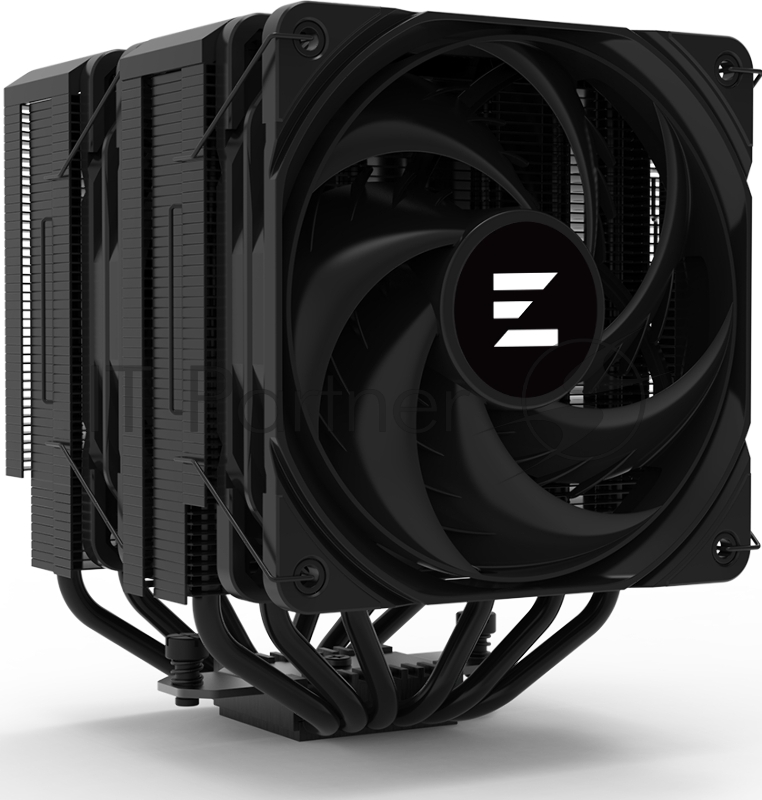 Кулер для процессора ZALMAN CNPS14X DUO BLACK, 2x120mm FANS, 6 HEAT PIPES, 4-PIN PWM, 600-2000 RPM, 29,7 DBA MAX, HYDRO BEARING, FULL SOCKET SUPPORT