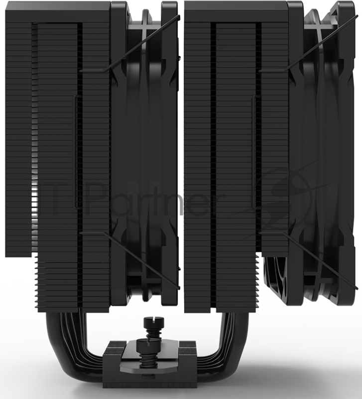 Кулер для процессора ZALMAN CNPS14X DUO BLACK, 2x120mm FANS, 6 HEAT PIPES, 4-PIN PWM, 600-2000 RPM, 29,7 DBA MAX, HYDRO BEARING, FULL SOCKET SUPPORT
