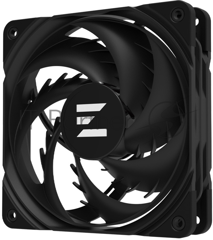 Вентилятор для корпуса ZALMAN ZM-AF120 BLACK, 120x120x25mm, 4-PIN PWM, 600-2000 RPM, 29,7 DBA MAX, HYDRO BEARING