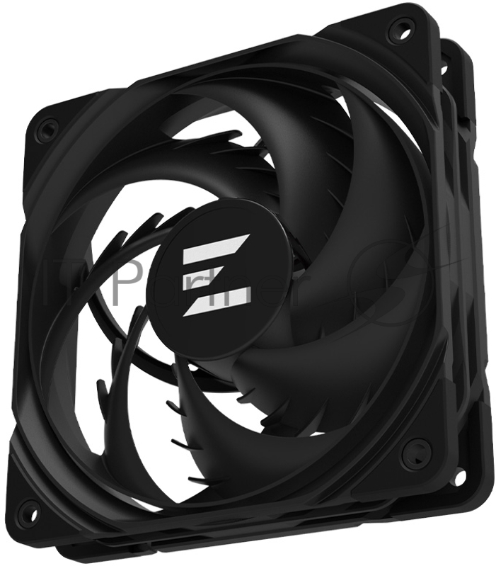 Вентилятор для корпуса ZALMAN ZM-AF120 BLACK, 120x120x25mm, 4-PIN PWM, 600-2000 RPM, 29,7 DBA MAX, HYDRO BEARING