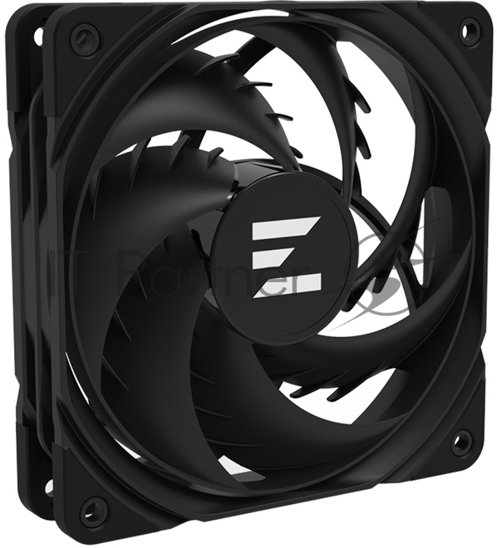 Вентилятор для корпуса ZALMAN ZM-AF120 BLACK, 120x120x25mm, 4-PIN PWM, 600-2000 RPM, 29,7 DBA MAX, HYDRO BEARING