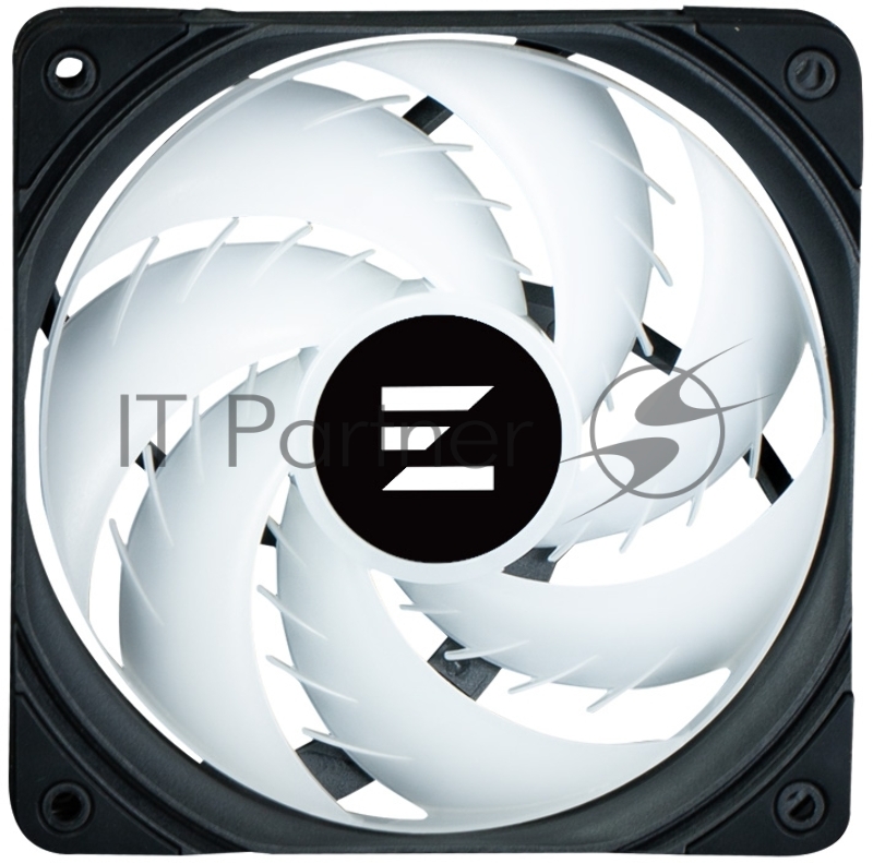 Вентилятор для корпуса ZALMAN ZM-AF120 ARGB BLACK, 120x120x25mm, 4-PIN PWM, 600-2000 RPM, 29,7 DBA MAX, HYDRO BEARING