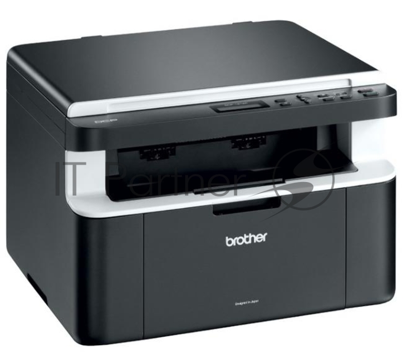 МФУ Brother DCP-1512E, P/C/S, A4, 20 cтр/мин, 16 МБ, GDI, USB, лоток 150 л., старт.картридж 700 стр. Ex.DCP1510 европейский аналог DCP-1512 тонер TN1030