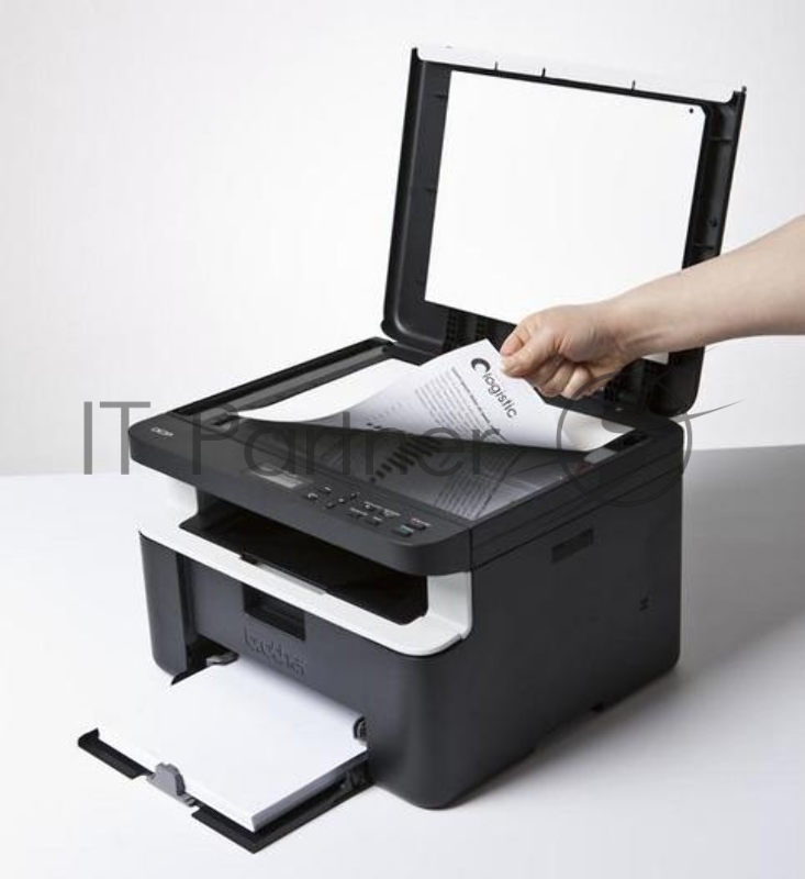 МФУ Brother DCP-1512E, P/C/S, A4, 20 cтр/мин, 16 МБ, GDI, USB, лоток 150 л., старт.картридж 700 стр. Ex.DCP1510 европейский аналог DCP-1512 тонер TN1030