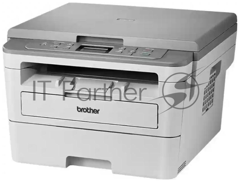 МФУ Brother DCP-B7500D, P/C/S, A4, 34 cтр/мин, 128 МБ, Duplex, ADF50, USB, лоток 250 л., старт.картридж 2 000 стр. тонер TN-B023