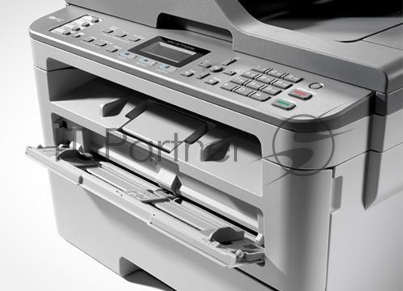 МФУ Brother MFC-B7710DN, P/C/S/F, A4, 34 cтр/мин, 128 МБ, Duplex, ADF50, USB, LAN, лоток 250 л., старт.картридж 2 000 стр. тонер TN-B0233