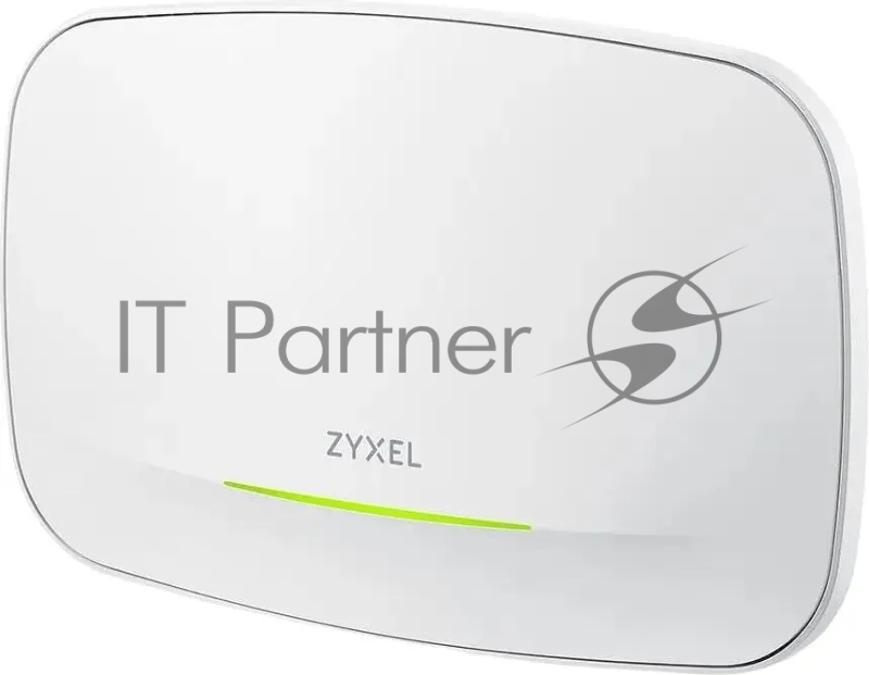 Точка доступа Zyxel NebulaFlex NWA130BE, WiFi 7, 802.11a/b/g/n/ac/ax/be (2,4 и 5 ГГц), MU-MIMO, антенны 2x2, до 688+4320 Мбит/с, 2xLAN 2.5GE, PoE