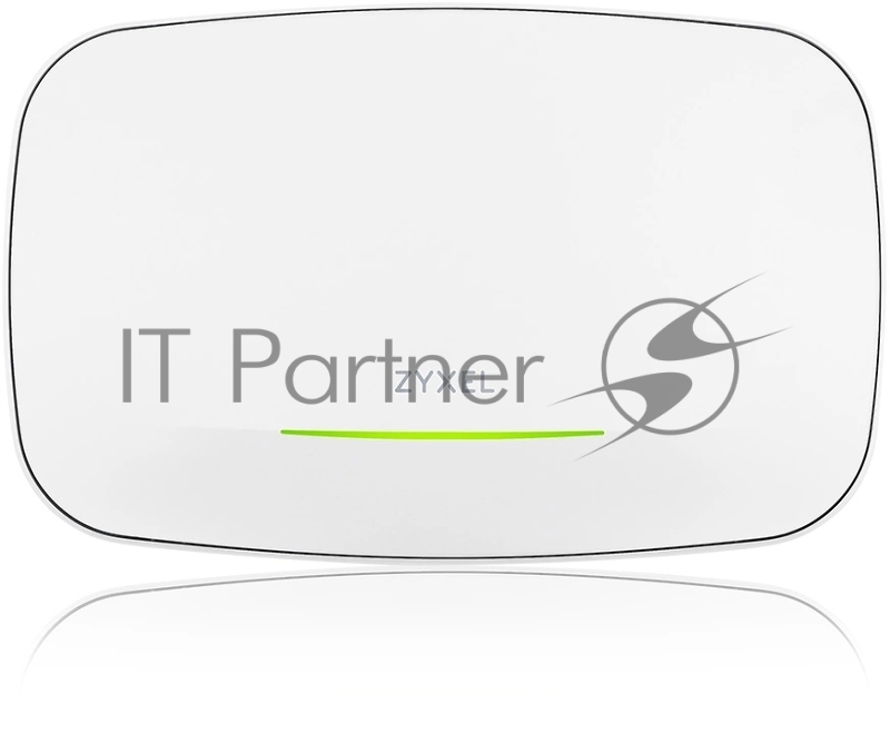 Точка доступа Zyxel NebulaFlex NWA130BE, WiFi 7, 802.11a/b/g/n/ac/ax/be (2,4 и 5 ГГц), MU-MIMO, антенны 2x2, до 688+4320 Мбит/с, 2xLAN 2.5GE, PoE