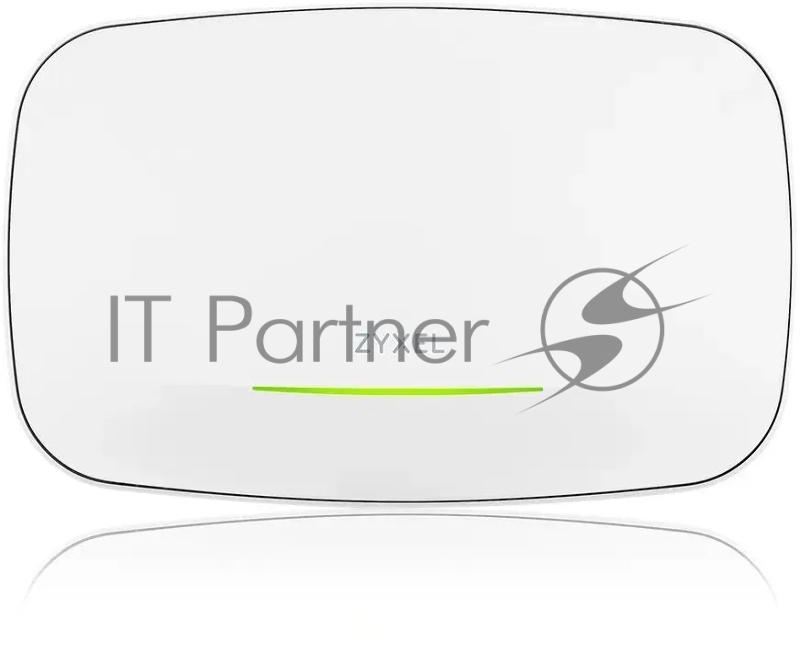 Точка доступа Zyxel NebulaFlex NWA130BE, WiFi 7, 802.11a/b/g/n/ac/ax/be (2,4 и 5 ГГц), MU-MIMO, антенны 2x2, до 688+4320 Мбит/с, 2xLAN 2.5GE, PoE