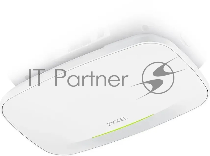 Точка доступа Zyxel NebulaFlex NWA130BE, WiFi 7, 802.11a/b/g/n/ac/ax/be (2,4 и 5 ГГц), MU-MIMO, антенны 2x2, до 688+4320 Мбит/с, 2xLAN 2.5GE, PoE