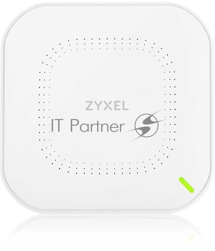 Точка доступа Zyxel NebulaFlex NWA90AX, Wi-Fi 6 (AX1800), MU-MIMO 2x2+2x2, 1xLAN GE, БП в комплекте