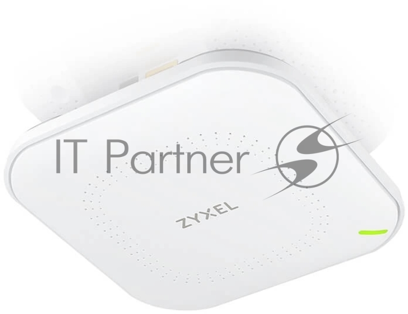 Точка доступа Zyxel NebulaFlex NWA90AX, Wi-Fi 6 (AX1800), MU-MIMO 2x2+2x2, 1xLAN GE, БП в комплекте