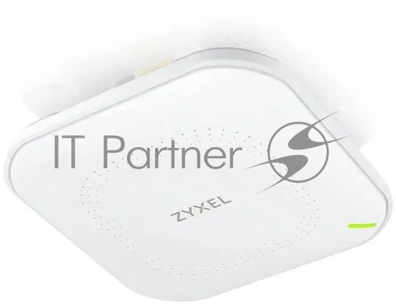 Точка доступа Zyxel NebulaFlex NWA90AX, Wi-Fi 6 (AX1800), MU-MIMO 2x2+2x2, 1xLAN GE, БП в комплекте