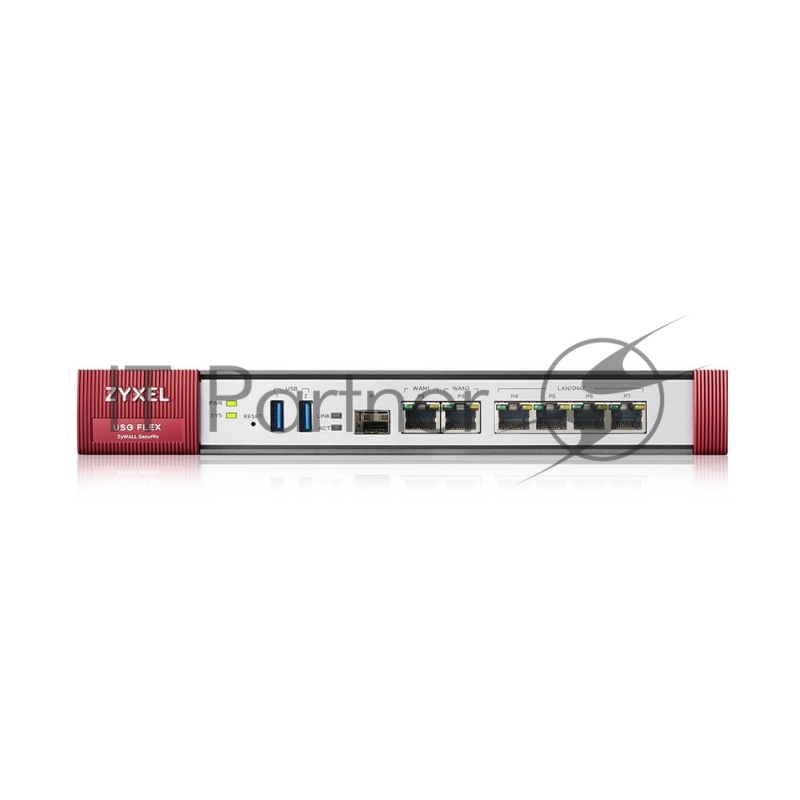 Межсетевой экран Zyxel USG FLEX 200HP, Rack, 1xRJ-45: 1/2.5G (LAN/WAN), 1xRJ-45: 1/2.5G PoE+ (LAN/WAN), 6xRJ-45: 1G (LAN/WAN), 1xUSB3.0 **