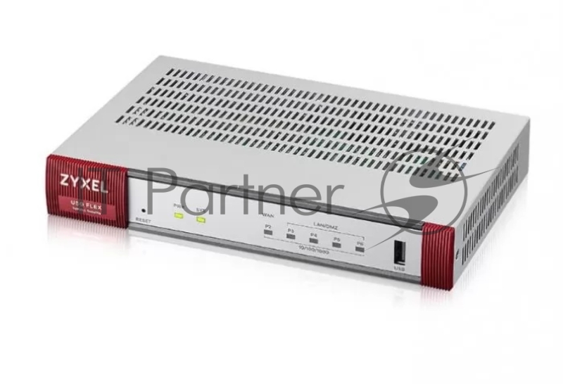Межсетевой экран Zyxel USG FLEX 50, 1xWAN GE, 4xLAN/DMZ GE, USB3.0, NebulaFlex **