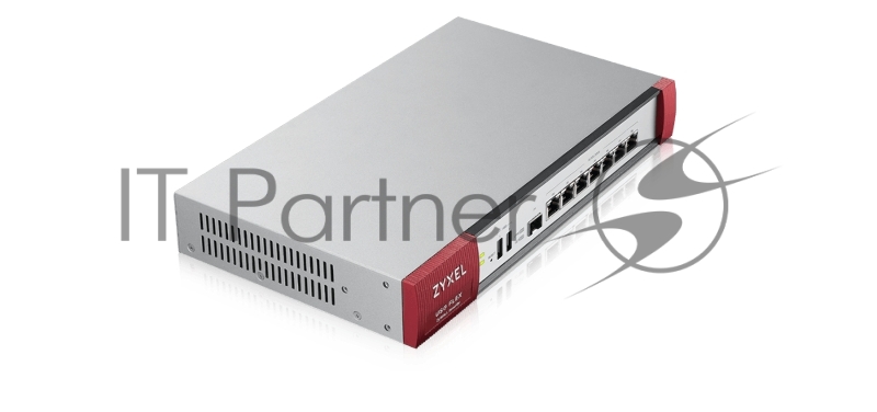Межсетевой экран и Wi-Fi контроллер Zyxel USG FLEX 500 с подпиской Gold на 1 год (AS, AV, CF, IDP/DPI, Sandboxing, SecuReporter, Secure Wi-Fi, 72 AP), Rack, 7 конфигурируемых (LAN/WAN) портов GE, 1xSF