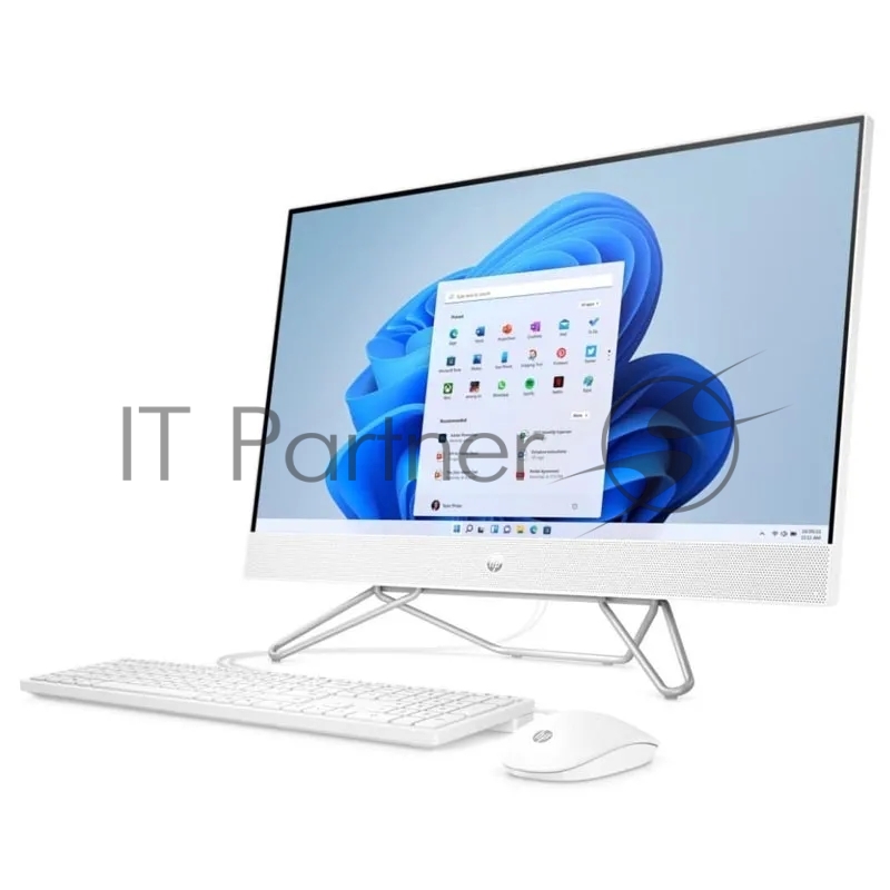 Моноблок HP 27-cb1125ci NT 27 FHD(1920x1080) Core i7-1255U, 16GB DDR4 3200 (2x8GB), SSD 1Tb, Intel Internal Graphics, noDVD, kbd&mouse wired, HD Webcam, Starry White, FreeDOS, 1Y Wty