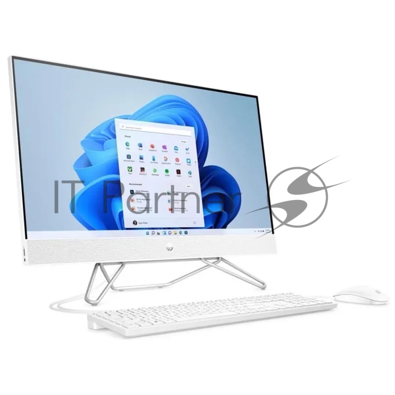 Моноблок HP 27-cb1012ci NT 27 FHD(1920x1080) Core i5-1235U, 8GB DDR4 3200 (1x8GB), SSD 512Gb, Intel Internal Graphics, noDVD, kbd(rus)&mouse wired, HD Webcam, Starry White, Win11Ru, 1Y Wty