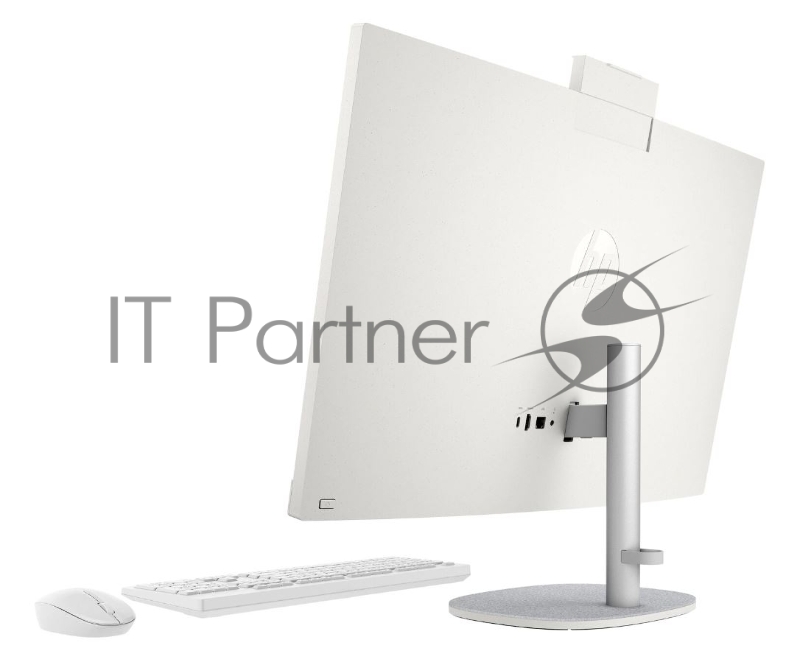 Моноблок HP 27-cr0017ci NT 27 FHD(1920x1080) Ryzen 3 7320U, 8GB LPDDR5 5500 (1x8GB), SSD 512Gb, AMD integrated graphics, noDVD,Rus/Eng kbd&mouse wired, HD Webcam, Shell White, FreeDos, 1Y Wty