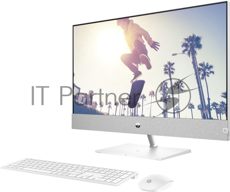 Моноблок HP Pavilion I 27-ca2002ci NT 27 QHD(2560x1440) Core i7-13700T,16GB DDR4 3200 (2x8GB),SSD 1Tb, GeForce RTX3050 4GB,no DVD, Rus/Eng kbd&mouse wireless,5MP Webcam, White,FreeDOS,Wireless Charger,1Y Wty