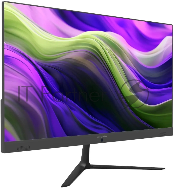 Моноблок Digma Optimum 23.8 Full HD Cel N5100 (1.1) 8Gb SSD256Gb UHDG CR Ubuntu Eth WiFi BT 90W клавиатура мышь Cam черный 1920x1080