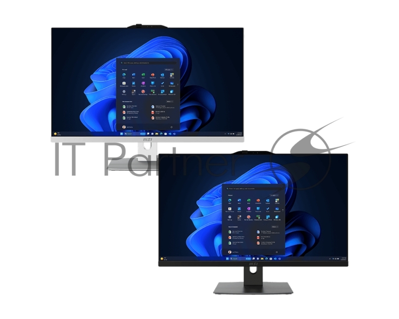 Моноблок MSI Modern AM242P 1M-1030XRU 23.8 Full HD Core 5 120U (1.4) 16Gb 1Tb 7.2k SSD256Gb Graphics noOS GbitEth WiFi BT 120W клавиатура мышь Cam черный 1920x1080