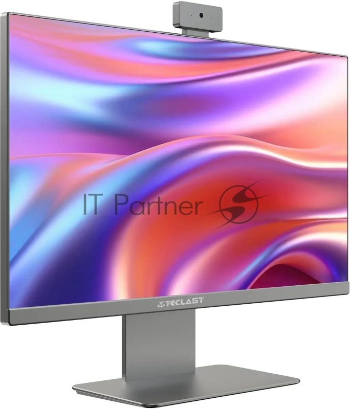 Моноблок Teclast V24 Air 23.8 Full HD N-series N95 (1.7) 8Gb SSD512Gb UHDG Windows 11 Professional GbitEth WiFi BT 120W Cam серый 1920x1080