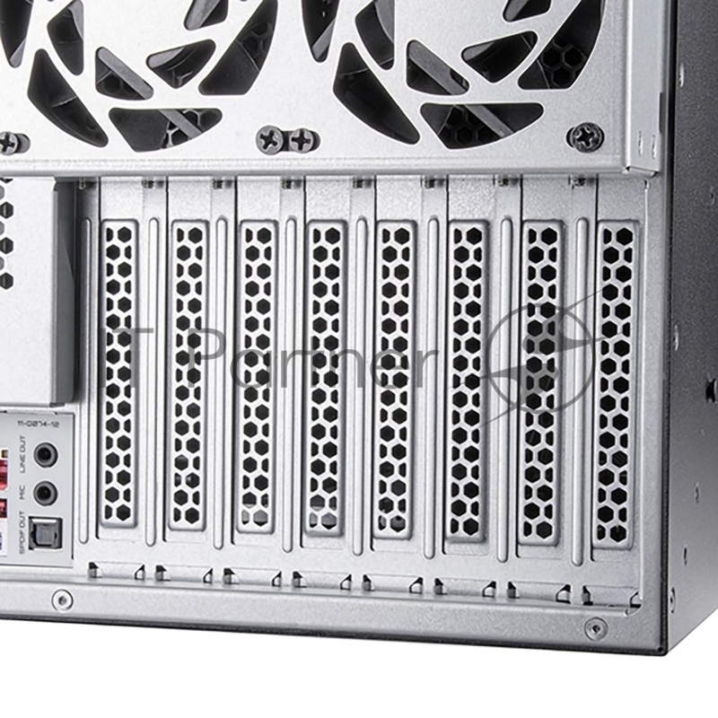 Корпус Silverstone G59RM5200000020 5U rackmount server chassis with dual 360mm liquid cooling compatibility SST-RM52