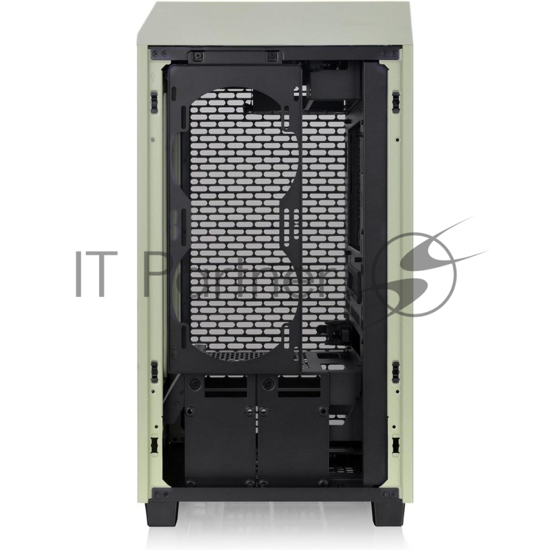 Корпус Thermaltake The Tower 200 Matcha Green /Matcha Green/Win/SPCC/Tempered Glass*1/CT140 Fan*2/Color Box