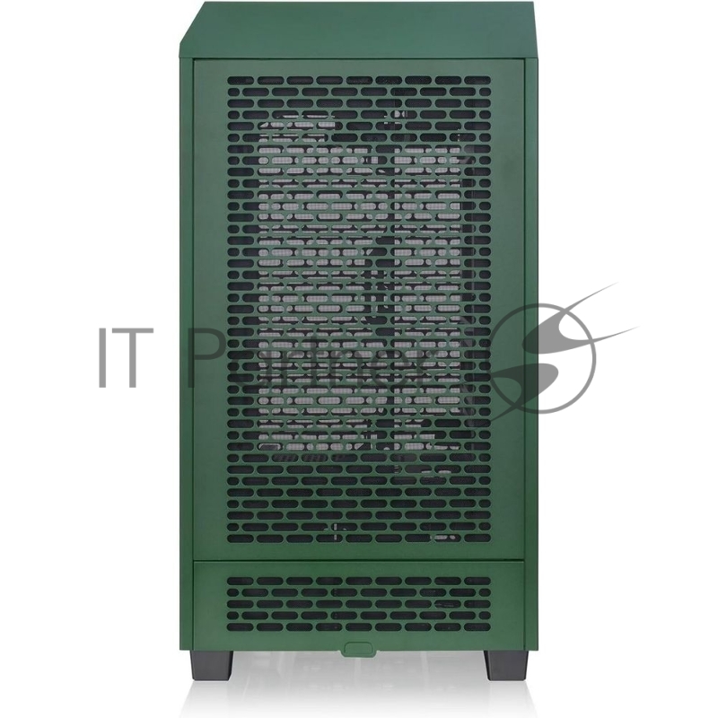 Корпус Thermaltake The Tower 200 Racing Green /Racing Green/Win/SPCC/Tempered Glass*1/CT140 Fan*2/Color Box