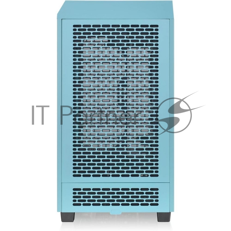 Корпус Thermaltake The Tower 200 Turquoise /Turquoise/Win/SPCC/Tempered Glass*1/CT140 Fan*2/Color Box